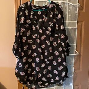 Torrid skull top